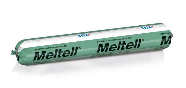 SIGA Meltell® 310 white 600 ml leistungsstarker Hybrid-Dichtstoff für Anschlussfugen weiß, Beutel
