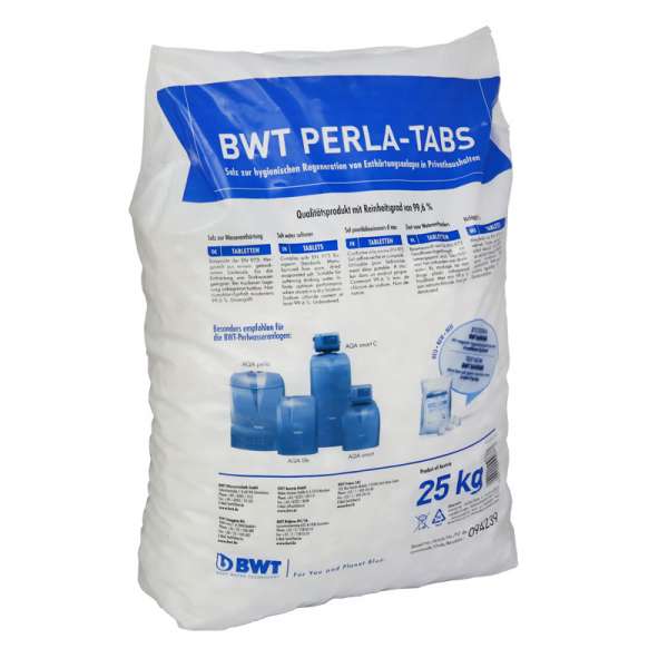BWT Perla Regeneriersalz Tabs Tabletten für Enthärtungsanlage 25 kg Sack