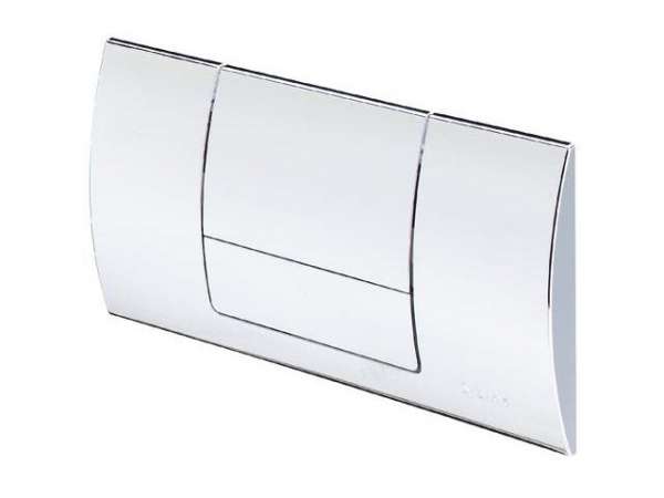 Viega WC Betätigungsplatte Standard 8180.1 in Kunststoff weiss-alpin