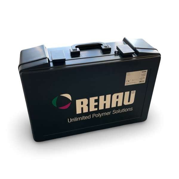 Rehau Rautool H2 Systemwerkzeug im Koffer mechanisch-hydraulisch Presse Fußpresse 202484