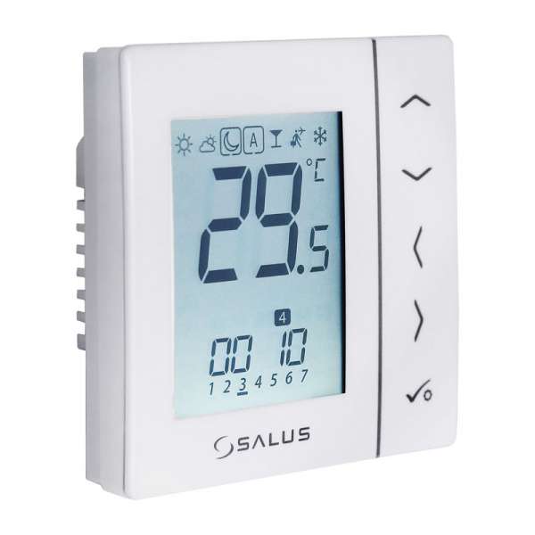 Salus VS30W Programmierbarer Thermostat in weiß 230 Volt 112643