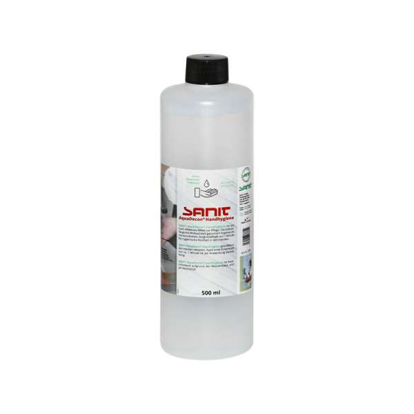 SANIT AquaDecon® Handhygiene 500 ml Flasche 3381