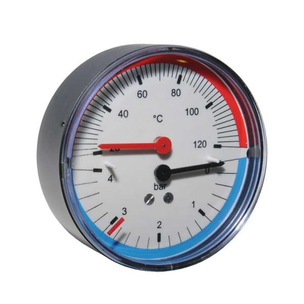 Thermomanometer Manothermometer Thermometer Manometer 4bar 20 bis 120°C P1497B073001