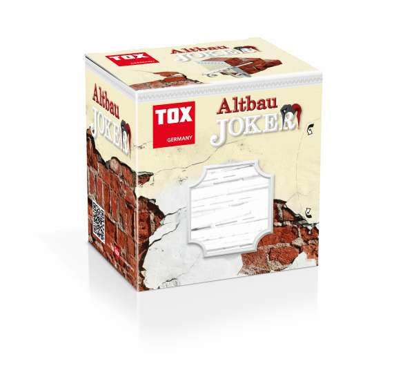 TOX Allzweck-Spreizdübel + Schraube Altbaujoker 8x90 mm 12 Stück, 009101251