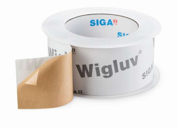 SIGA Wigluv ® 60 einseitig stark klebendes Band für Dach- und Fassadenbahnen 60mm x 15m, Rolle