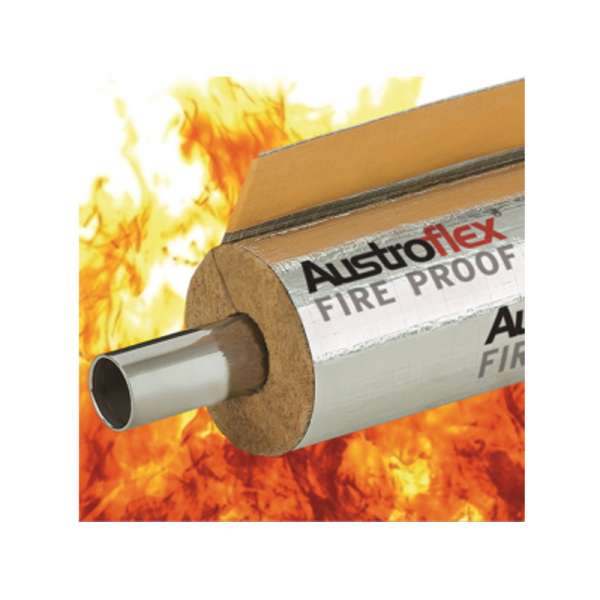 Austroflex Fire Proof 15 x 23mm Dämmung Isolierung für Brandschutz Rohrschale Brandschutzisolierung