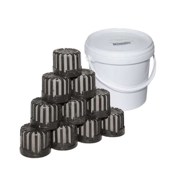 SANIT Hygienewürfel 10 Stück im Eimer für Piprop Urinal Einsätze 3166