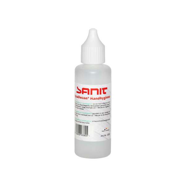SANIT AquaDecon® Handhygiene 50 ml Flasche 3380