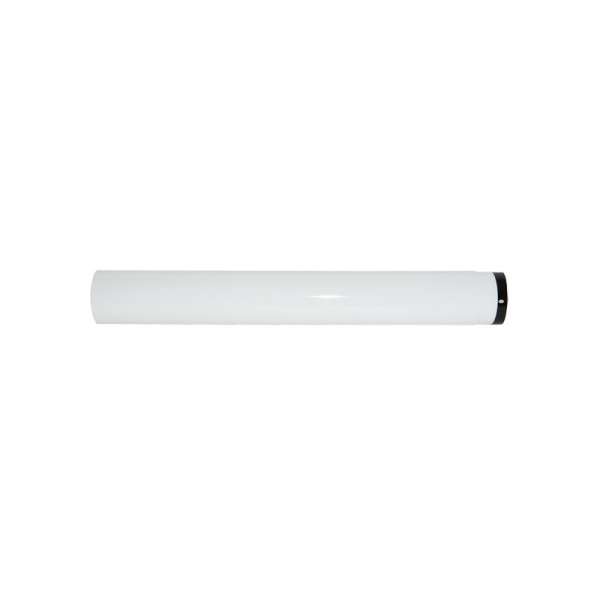 Rauchrohr Ø100mm 750mm lang weiß emailliert 51508002