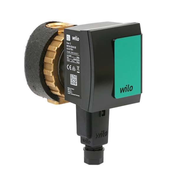 Wilo Star NOVA Z 15 84 mm hocheffiziente Zirkulationspumpe / Trinkwasserpumpe 4132750