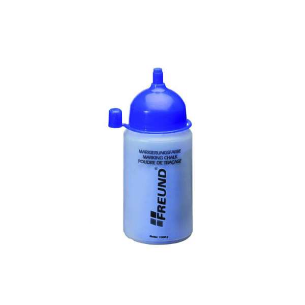 FREUND Markierungsfarbe für Schnurschlaggeräte blau, 300g Flasche 03050300