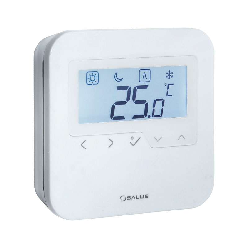 Salus VS35W Digitaler Thermostat in weiß 112645 Clear 