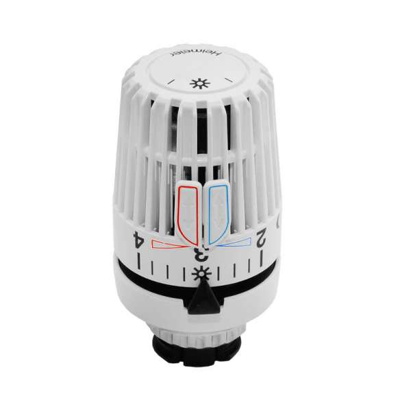 HEIMEIER Thermostat-Kopf VK Standard mit Klemmanschluss für Ventilheizkörper 6 - 28°C 9710-24.500