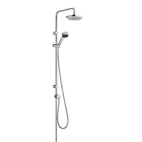 KLUDI Dual Shower System mit KLUDI ZENTA 2S-Handbrause chrom 6609005-00