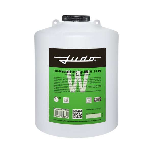 JUDO JUL-W 6 Liter JUDO Minerallösung Dosierflüssigkeit 8600025