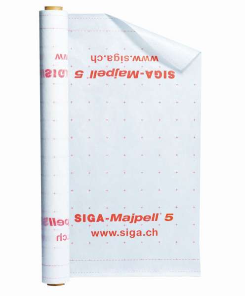 SIGA Majpell ® 5 diffusionsfähige Dampfbremse 1.5m x 50m, 75m²