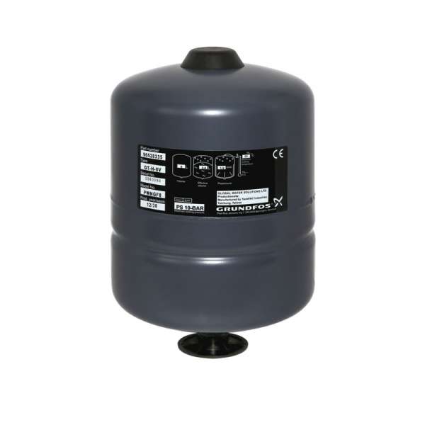 Grundfos Druckbehälter 8 Liter zu Konstantdruckpaket SQE 96528335