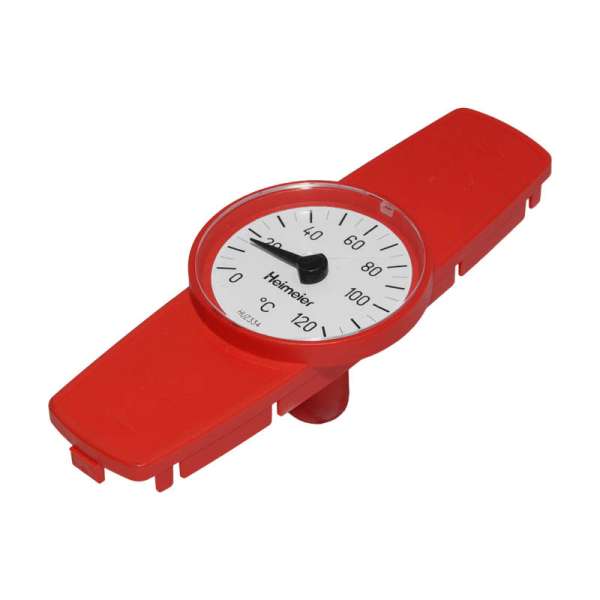 HEIMEIER Thermometer rot für Globo H,D,P und P-S von DN 40 bis DN 50 0600-06.380