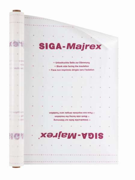 SIGA Majrex ® 200 Dampfbremse mit Hygrobrid ®-Technologie 1.5x50m = 75m²