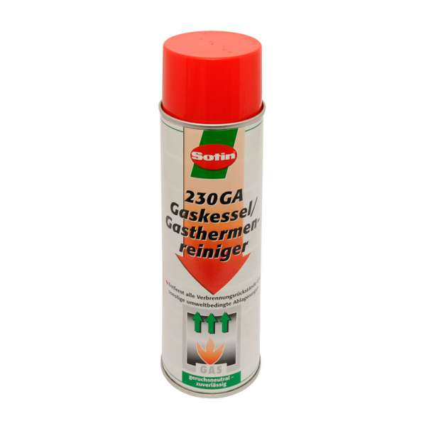 SOTIN 230GA Gaskessel- und Gasthermenreiniger 500 ml Spraydose 230-06