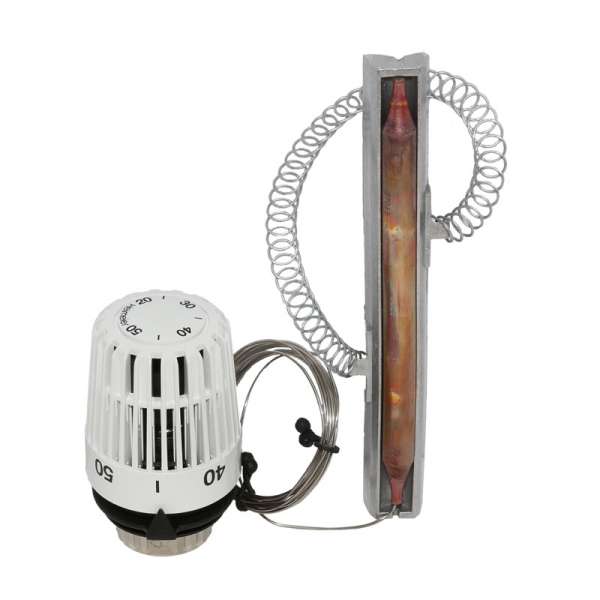 Heimeier Thermostatkopf K mit Anlegefühler und Wärmeleitsockel 6402-00.500